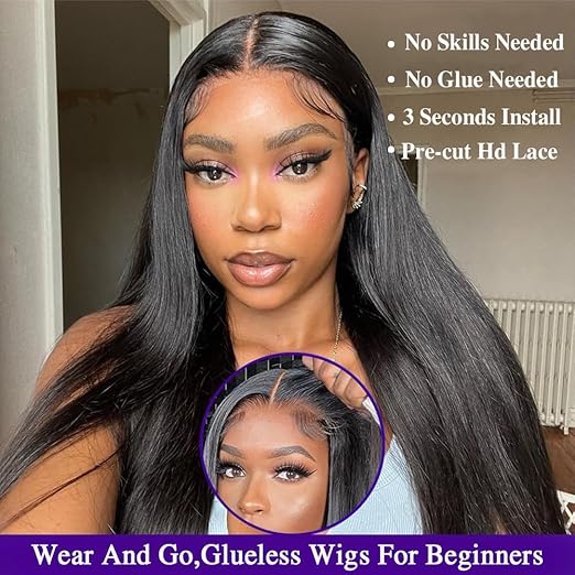 Hairza Pre-Plucked Glueless Lace Wig